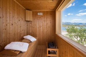 Apartment, 2 Schlafzimmer, Balkon | Sauna