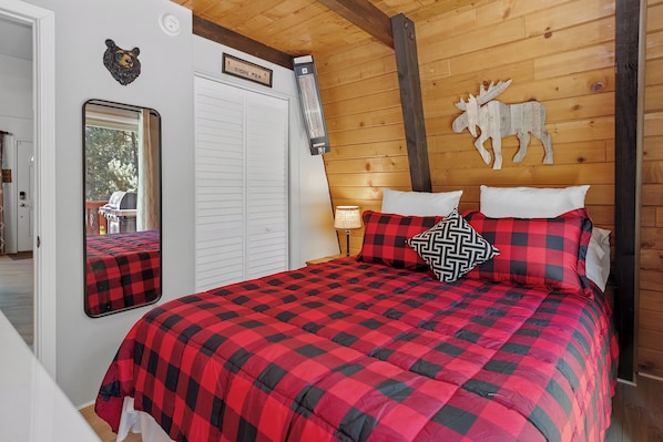 Cabaña básica | 2 habitaciones y wifi gratis 