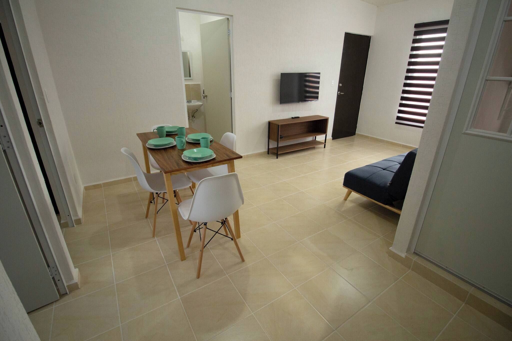 Apartamento, 2 habitaciones, terraza, vistas al mar | Servicio de la habitación