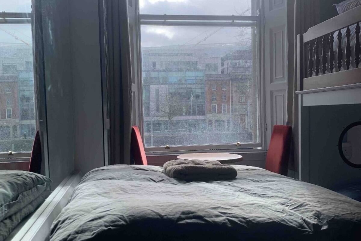 Blackout drapes, WiFi (free)