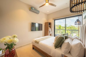 2 chambres, fer et planche à repasser, lit de bébé portatif, Wi-Fi