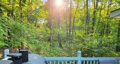 Cozy Getaway! King Bed, Gas Fireplace, BBQ Grill, Ping Pong & Games!