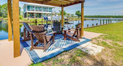 Waterfront Pensacola Paradise with Boat Slips!