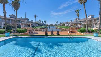 Apartment, 2 Bedrooms, Balcony, Ocean View | Pool | Outdoor pool