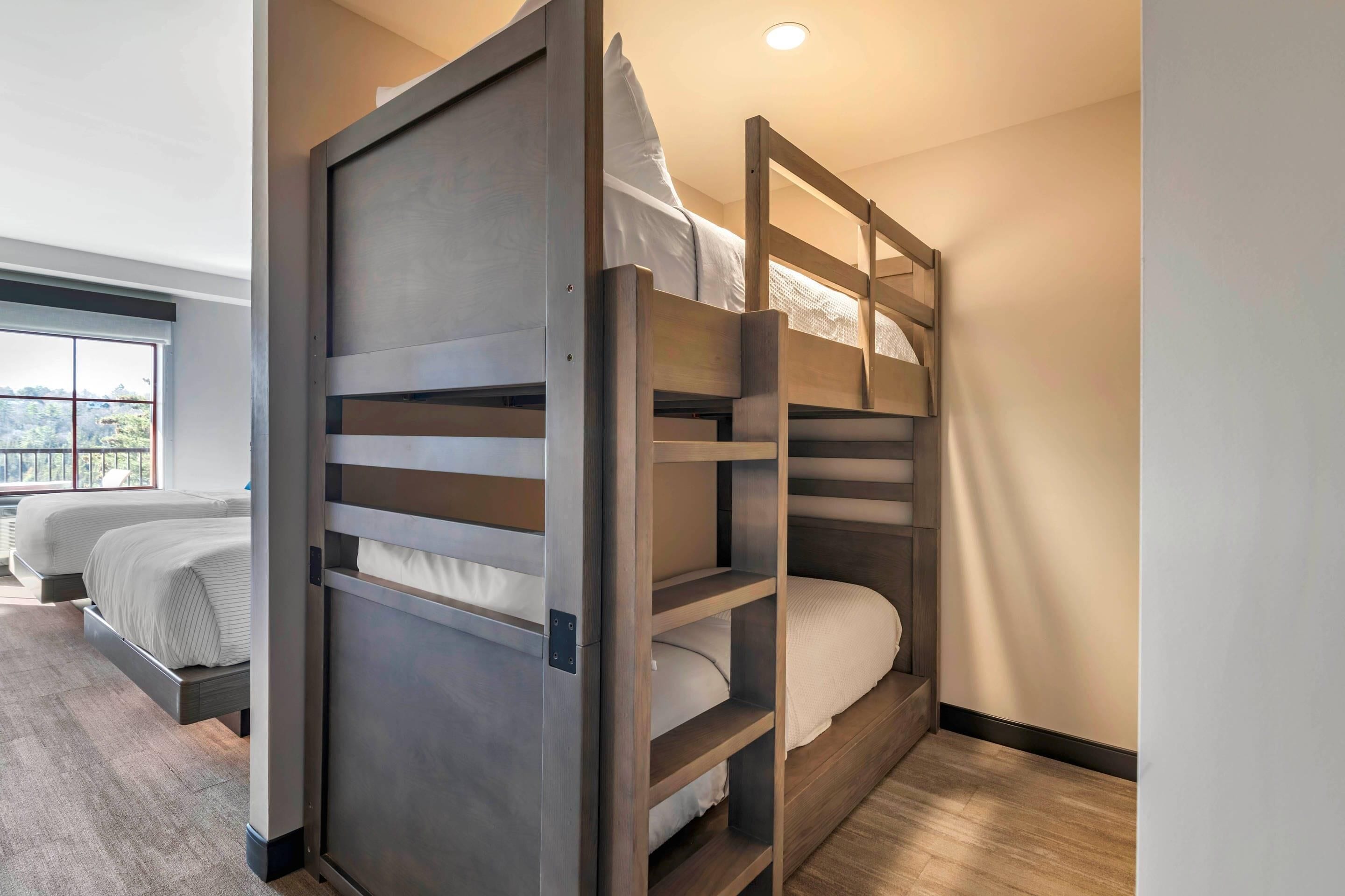 Upgrade Room, 2 Queen Beds, Accessible, Non Smoking | Hypo-allergenic bedding, desk, laptop workspace, iron/ironing board