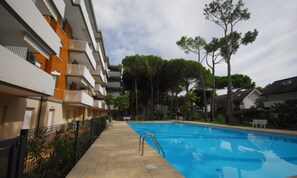 Apartment, 2 Schlafzimmer, Terrasse | Pool | Außenpool