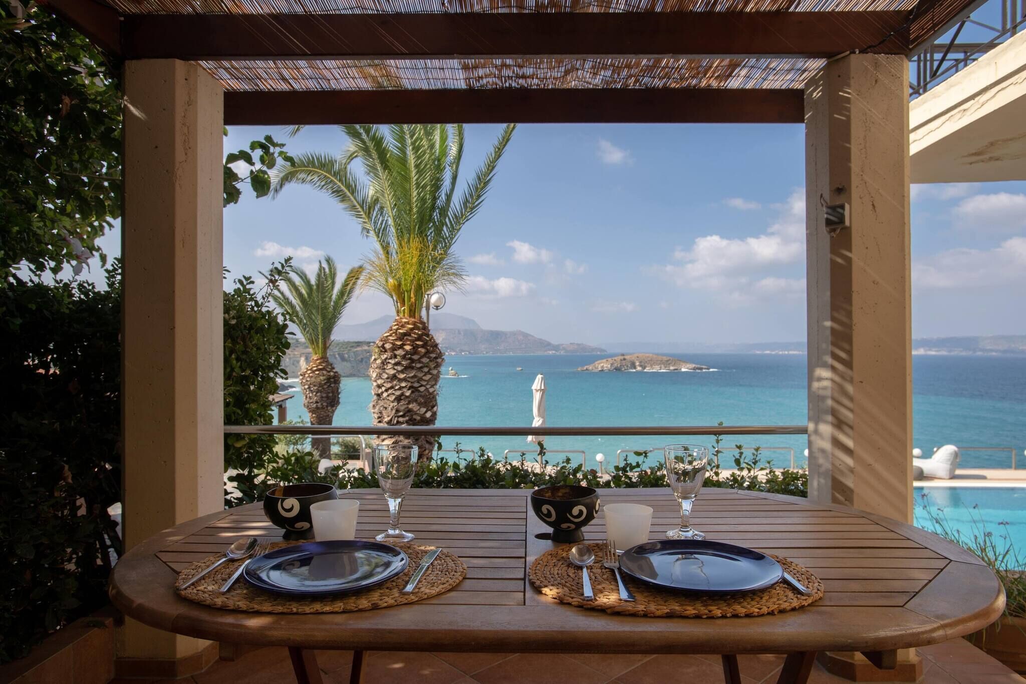 Appartement, 3 slaapkamers, balkon, uitzicht op bergen | Buiten dineren