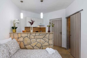 1 bedroom, WiFi - Studio with outdoor pool, sauna and hot tub (Drenje)