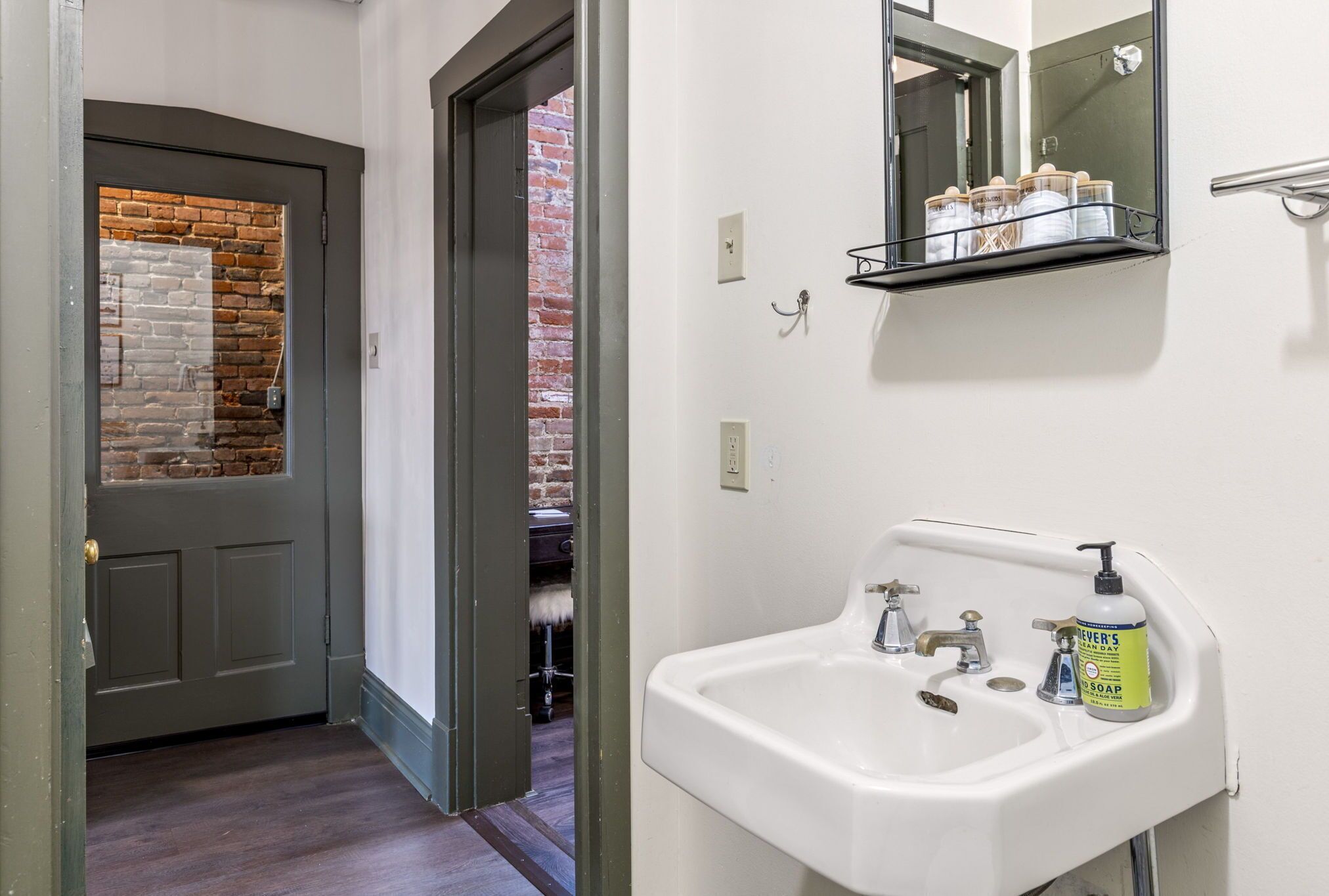 Bathtub, hair dryer, towels