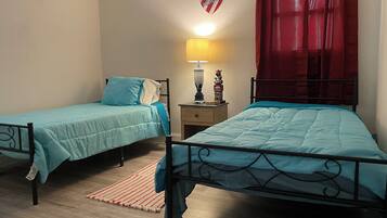 2 habitaciones, wifi gratis y ropa de cama