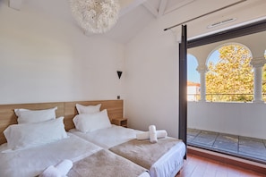 2 Schlafzimmer, Zimmersafe, kostenloses WLAN, Bettwäsche