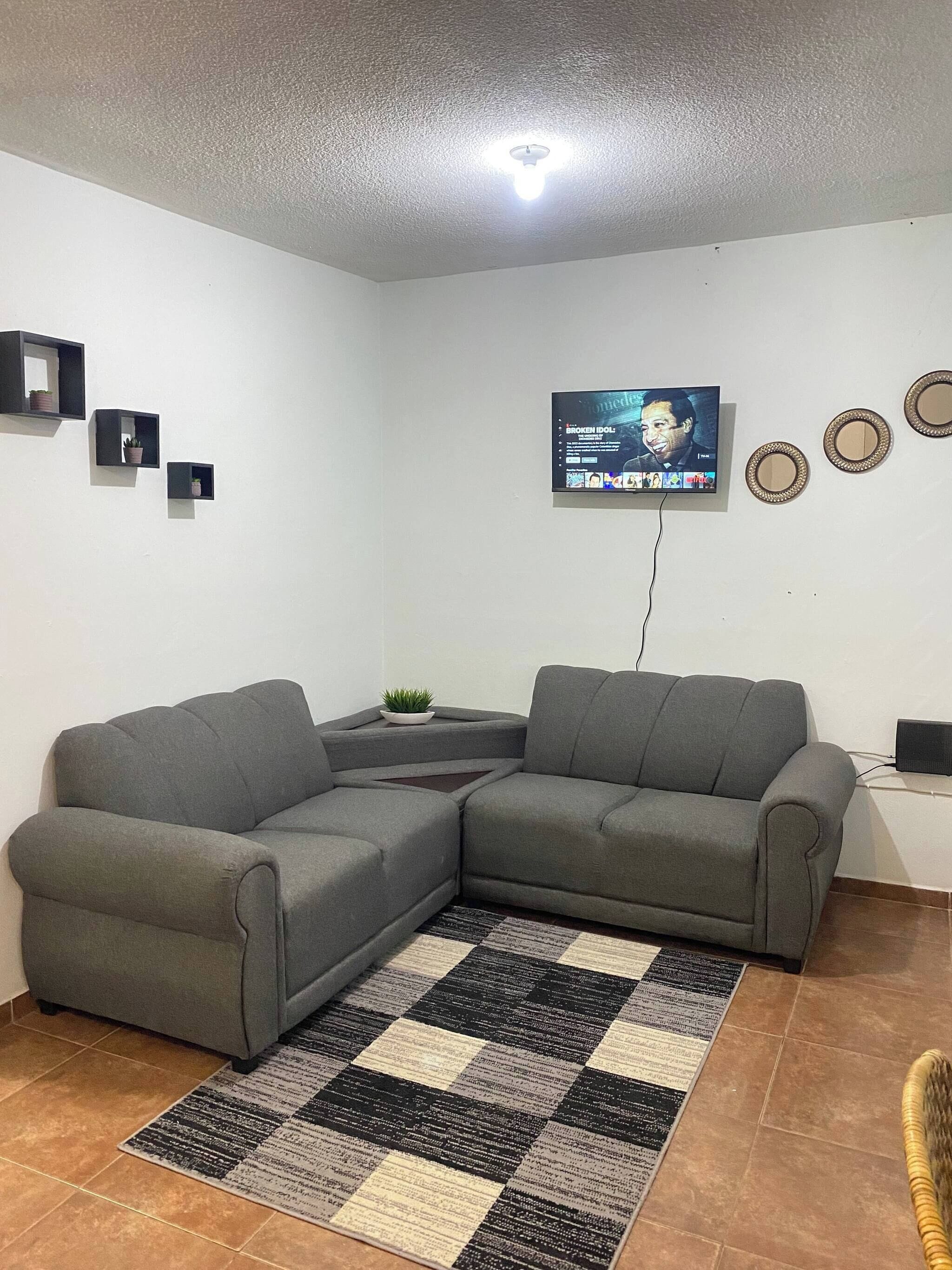 Casa, 2 quartos, acessível, varanda | Lounge