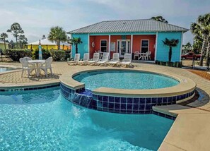 House, 3 Bedrooms, Balcony, Garden View | Pool | Outdoor pool - 6033 Rookey 3 Salty Lil Beach House (Gulf Shores)