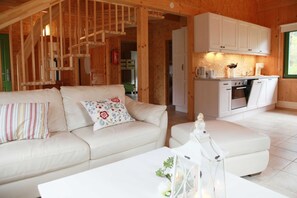 TV, fireplace, table tennis - Exklusives, 80 qm Großes Ferienhaus für 7 Personen. - Minna-busch-weg (Loddin)