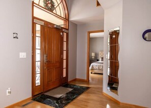 Front Entry Master Bedroom on Left