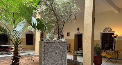 Room in Guest Room - Riad dar Tazoulte Bedroom