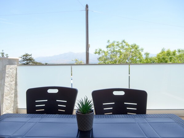 Ferienhaus, 2 Schlafzimmer, Raucher, Terrasse | Terrasse/Patio