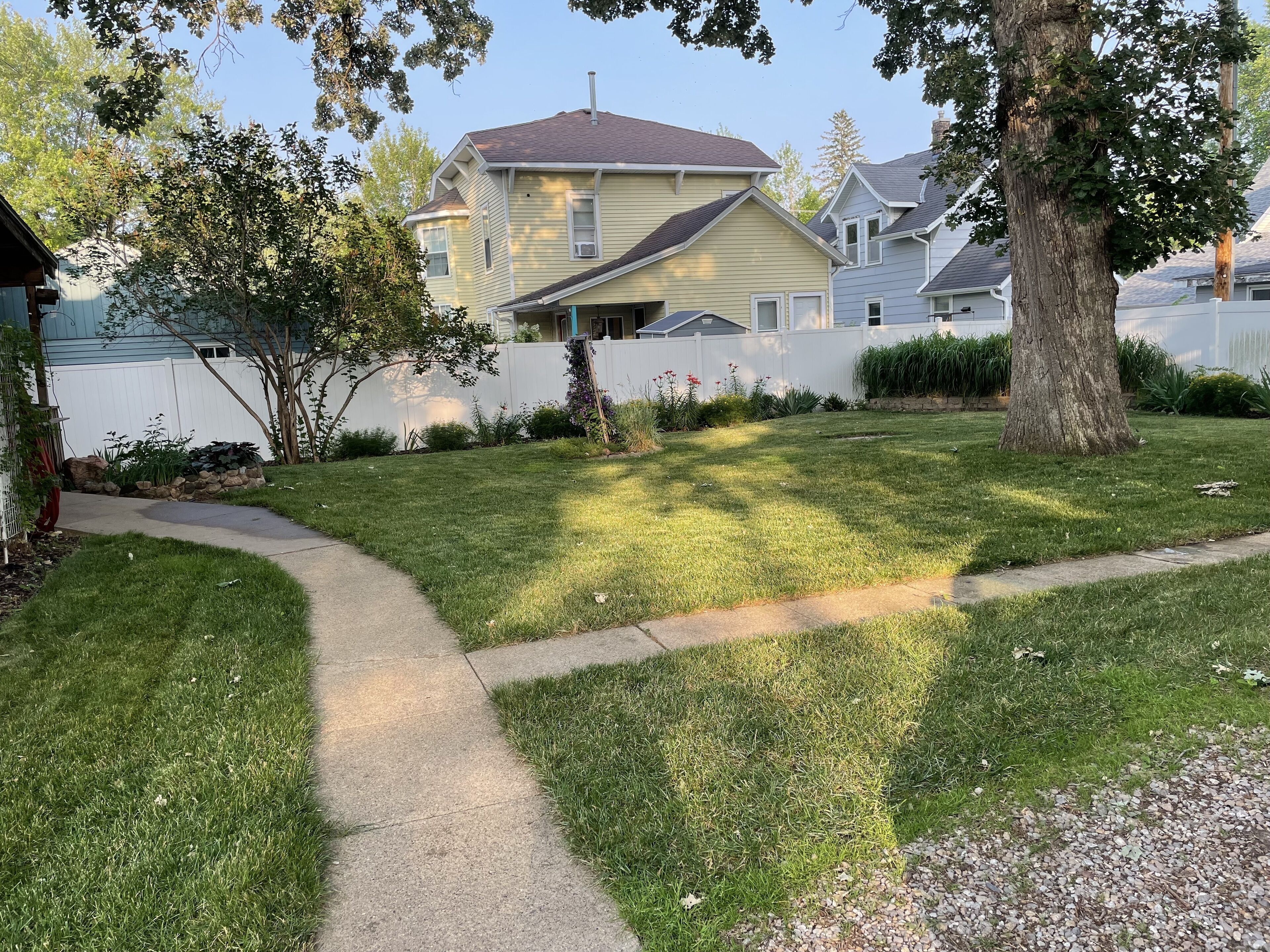 Áreas de la propiedad