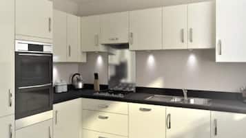 Room, 1 Bedroom, Garden View | Private kitchen