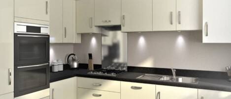 Room, 1 Bedroom, Garden View | Private kitchen