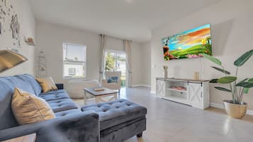 Smart TV, foosball, table tennis