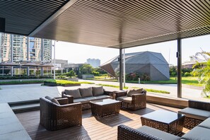 Garden - Shan Zhi Ye Serviced Apartment Hotel - Houjie Wanda Plaza Liaoxia Subway Station (Dongguan)
