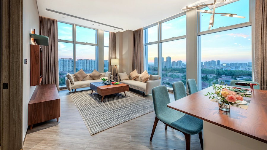 Shan Zhi Ye Serviced Apartment Hotel - Houjie Wanda Plaza Liaoxia Subway Station