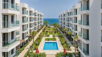 Nhà gỗ, 1 phòng ngủ, phù hợp cho người khuyết tật, hút thuốc | Hồ bơi | Hồ bơi ngoài trời