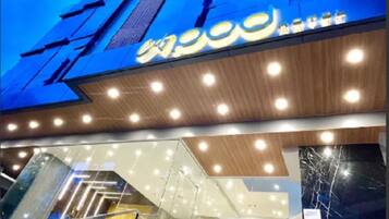 Voorkant van accommodatie