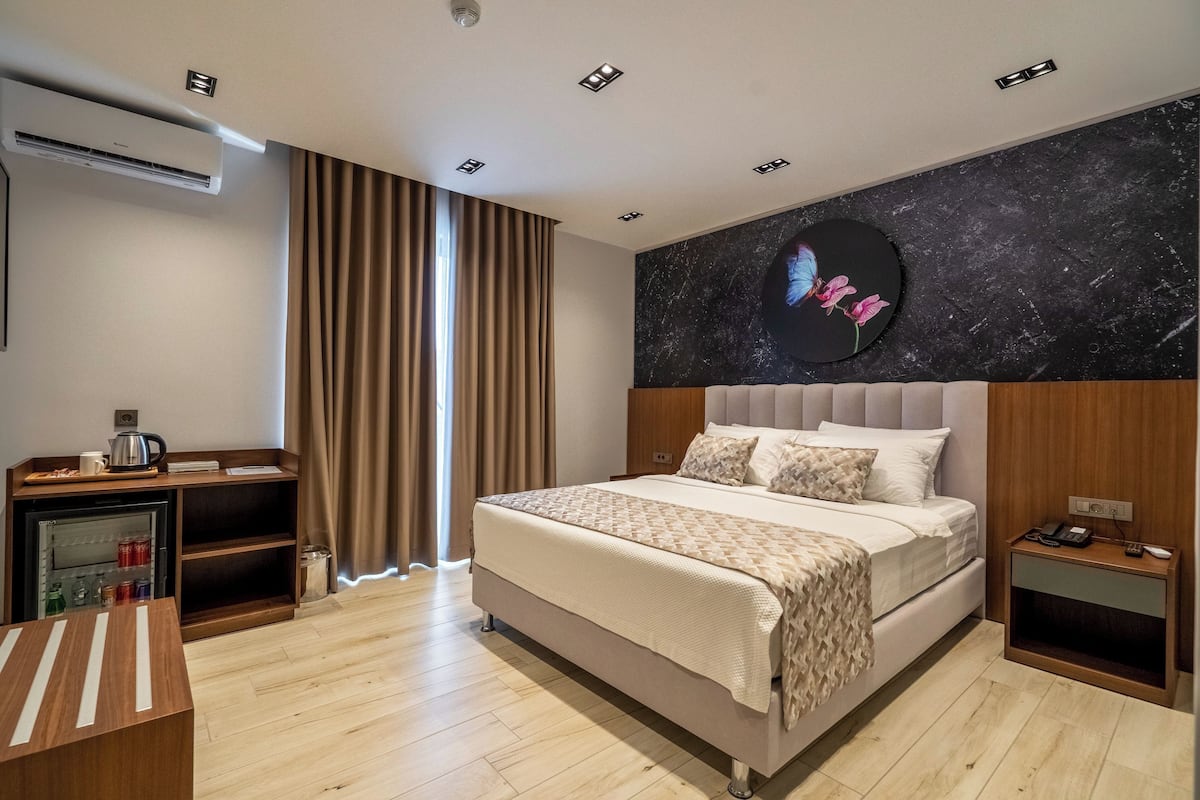 Superior kamer | 1 slaapkamer, luxe beddengoed, bedden met traagschuimmatras