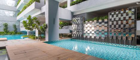 Alberca al aire libre