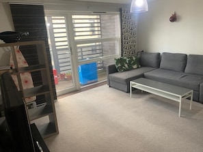 Apartment, 1 Bedroom, Fireplace | Living room
