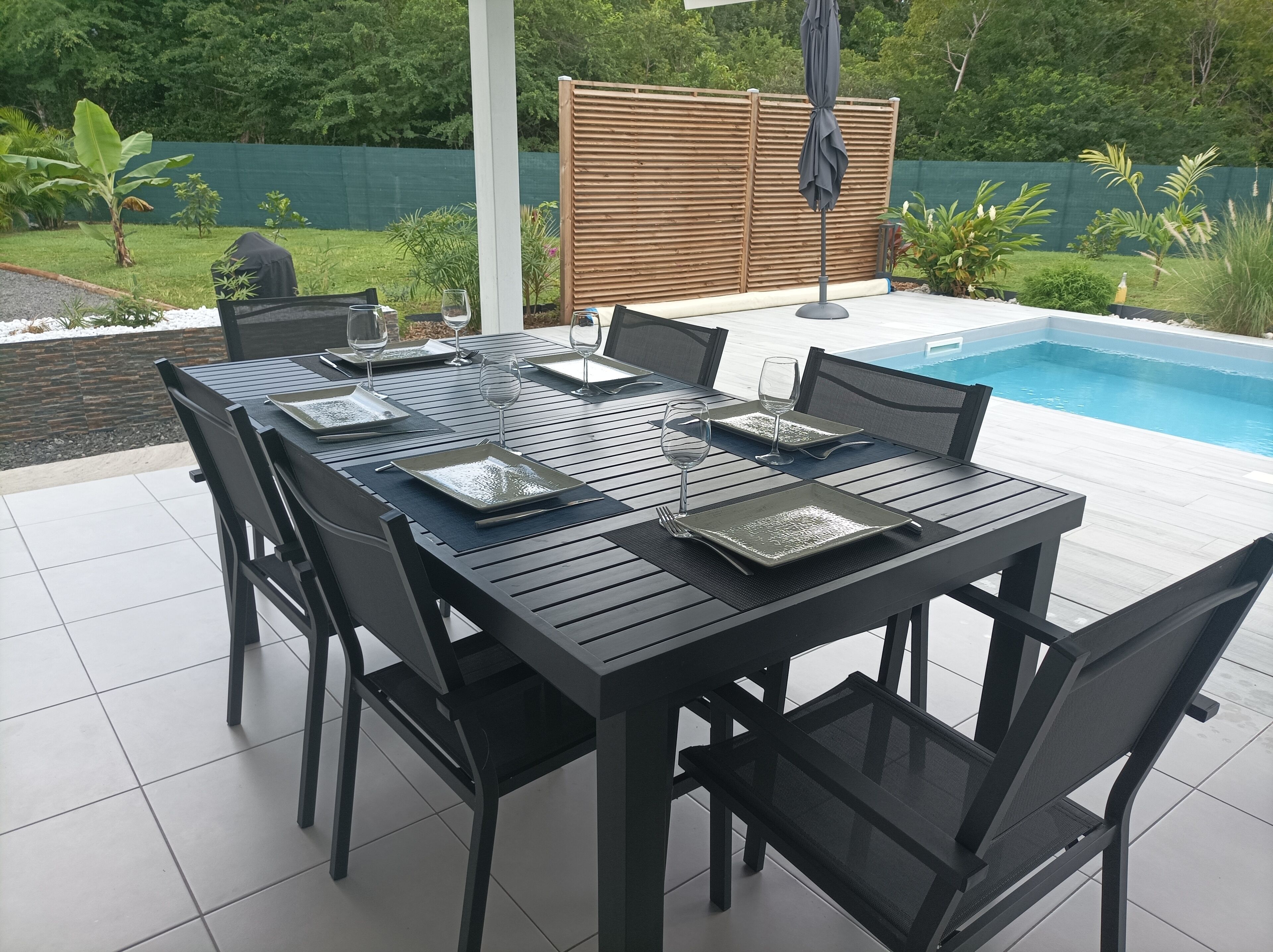 Opções para refeição ao ar livre