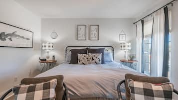3 bedrooms, in-room safe, iron/ironing board, free WiFi