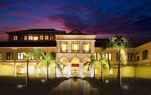 Fassade der Unterkunft