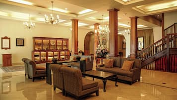 Sala de estar en el lobby