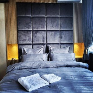 Apartment, 1 Bedroom, Accessible, City View | 2 bedrooms, soundproofing - The Royalty Apartment old Town Center (Bucharest)