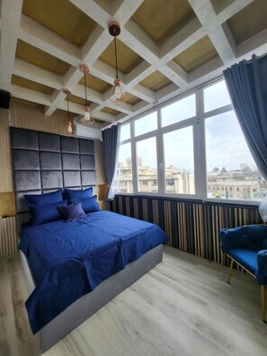 Apartment, 1 Schlafzimmer, barrierefrei, Stadtblick