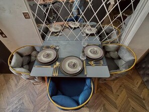 Apartment, 1 Bedroom, Accessible, City View | Interior - The Royalty Apartment old Town Center (Bucharest)