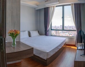 Family Room, 2 Bedrooms | In-room safe, desk, blackout curtains, iron/ironing board - Parc21 Luxury Boutiques Hotel (Phnom Penh)