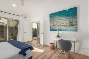 2 dormitorios, tabla de planchar con plancha, wifi y ropa de cama