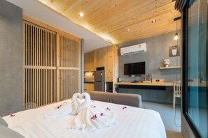 1 chambre, fer et planche à repasser, Wi-Fi gratuit