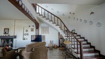 Loft, 5 Schlafzimmer, Balkon, Gartenblick | Wohnbereich