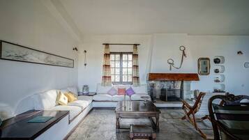 Loft, 5 Schlafzimmer, Balkon, Gartenblick | Wohnbereich