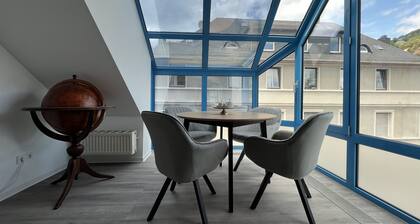 Premium FeWo - Blick auf Felsenkirche & Schloss - Zentral