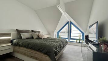 2 Schlafzimmer, Bügeleisen/Bügelbrett, kostenloses WLAN, Bettwäsche