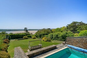 Pool - Beautiful Home with Pool Overlooking Camel Estuary (Wadebridge)