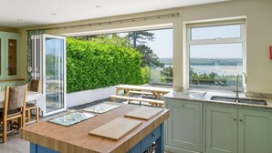 Dining - Beautiful Home with Pool Overlooking Camel Estuary (Wadebridge)