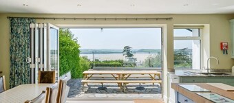 Beautiful Home with Pool Overlooking Camel Estuary