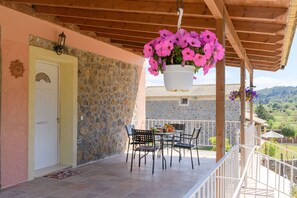 Villa, 2 Bedrooms, Smoking, Balcony | Outdoor dining - Golden Villa Near Pelekas Village - Corfu (Corfu)